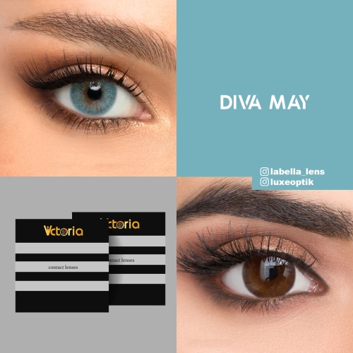 Victoria Diva May Mavi Renk Lens (6 Aylık)