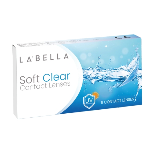 Labella Soft Clear Numaralı Şeffaf Aylık Lens