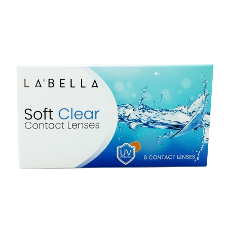 Labella Soft Clear Numaralı Şeffaf Aylık Lens
