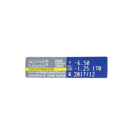 Acuvue OASYS for ASTIGMATISM