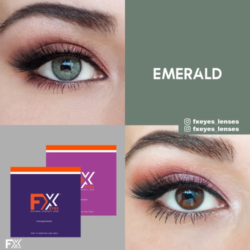 FX Eyes Yeşil Renk Emerald (1 YILLIK)