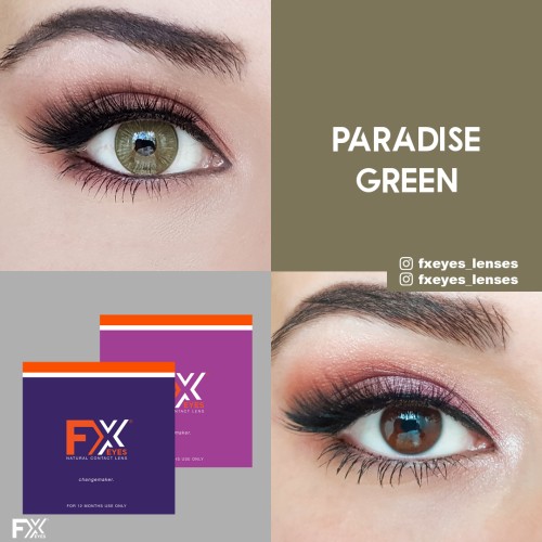 FX Eyes Yeşil Renk Paradise Green (1 YILLIK)