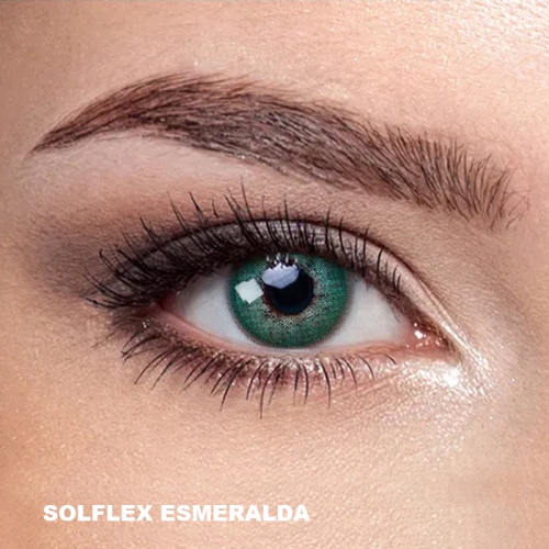 Solotica Yeşil Renk Soflex Esmeralda (3 Ay)