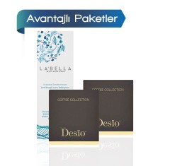 2 Kutu Desio Coffee Collection (3 Aylık)  + Solüsyon