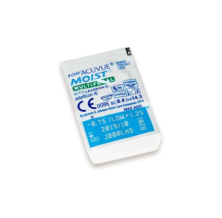Moist Multifocal Aylık Kontakt Lens | Yakın–Uzak Net Görüş