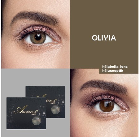 Anastasia Once Yeşil Renk Olivia (GÜNLÜK)