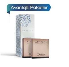 2 Kutu Desio Attitude Monthly 1 Tone (Aylık) + Solüsyon