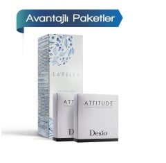 2 Kutu Desio Attitude Quarterly 2 Tone (3 Aylık)  + Solüsyon