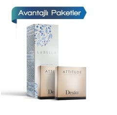 2 Kutu Desio Attitude Quarterly 3 Tone (3 Aylık)  + Solüsyon