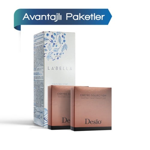 2 Kutu Desio Coffee Collection (3 Aylık)  + Solüsyon