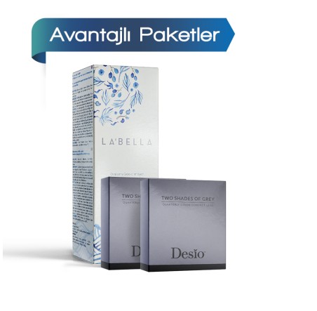 2 Kutu Desio Two Shades of Grey (3 Aylık) + Solüsyon