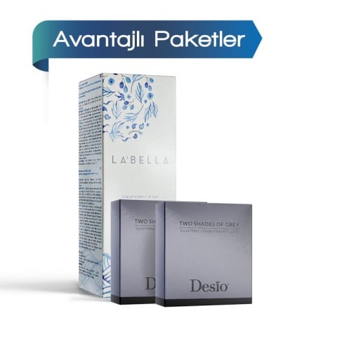2 Kutu Desio Two Shades of Grey (3 Aylık) + Solüsyon