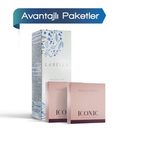 2 Kutu Iconic Beauty (3 Aylık)  + Solüsyon