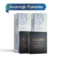 Claro Renkli Kontakt Lens (1 Yıllık) 2 + 2 Adet 