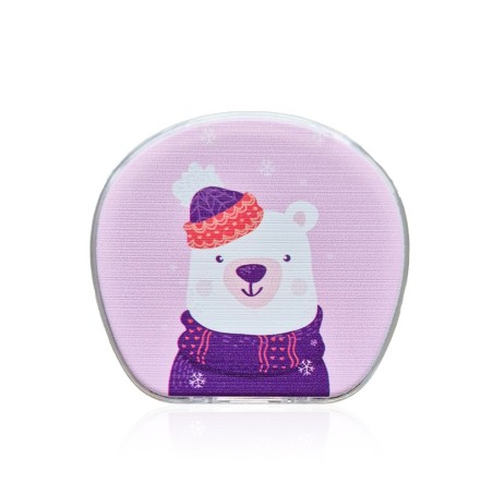 Kutup Ayısı Sevimli Lens Kabı Seti | Aynalı Lens Kutusu