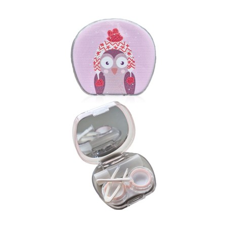 Sevimli Lens Kabı – Baykuşlu Model