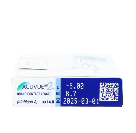 Acuvue 2 - 6lı Paket Şeffaf Lens