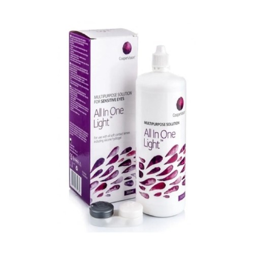 All In One Light 360 ml Çok Amaçlı Lens Solüsyonu 