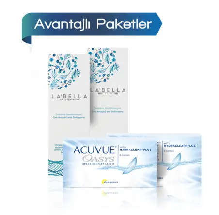Acuvue Oasys Hydraclear Plus - 6Lı Paket 2 + 2 Adet