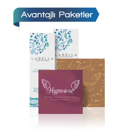 Hypnose Lens (1 Yıllık) 2 + 2 Adet 60 ML Solüsyon