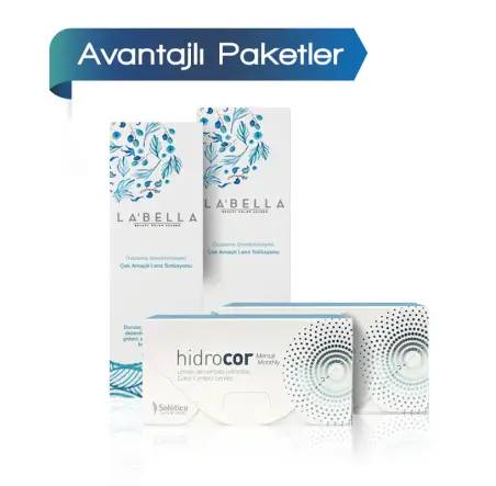 Solotica Hidrocor Serisi (3 Aylık) 2 + 2 Adet