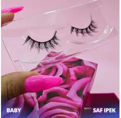 3D Saf İpek Kirpik Modelleri