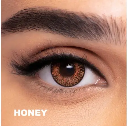 Freshlook Colorblends Ela Renk Honey (1 Aylık)