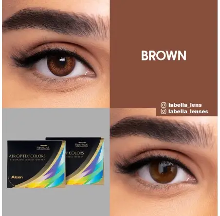 Air Optix Colors Ela Renk Brown (1 Aylık)