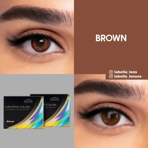 Air Optix Colors Ela Renk Brown (1 Aylık)