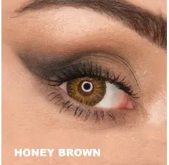Rainbow Natural Ela Renk Honey Brown  (1 Aylık)