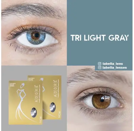 Adore Tri Tone Gri Renk Light Grey (3 Aylık)