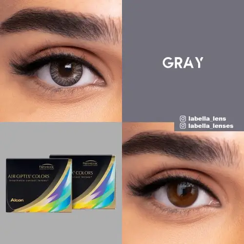 Air Optix Colors Gri Renk Gray (1 Aylık)