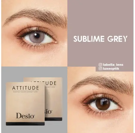 DESİO Attitude 1 Gri Renk Sublime Grey ( AYLIK)