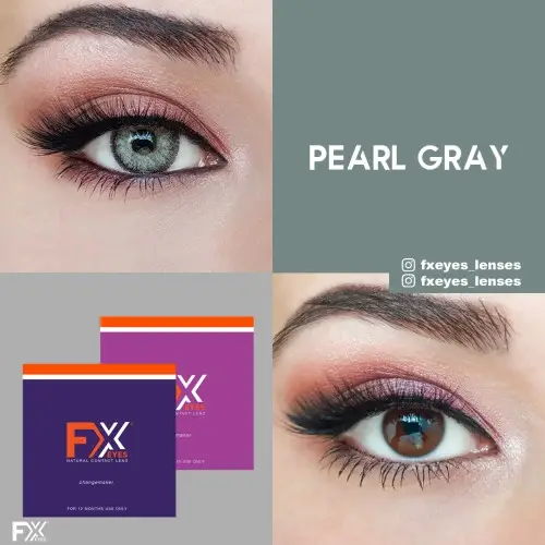 Fx Eyes Gri Renk Pearl Gray (1 Yıllık)