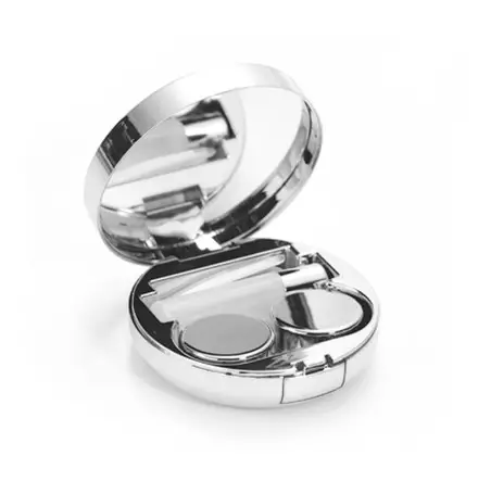 Silver Renk Pusula Lens Kabı