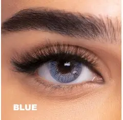 Air Optix Colors Mavi Renk Blue (1 Aylık)