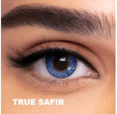 Freshlook Colorblends Mavi Renk True Safir (1 Aylık)