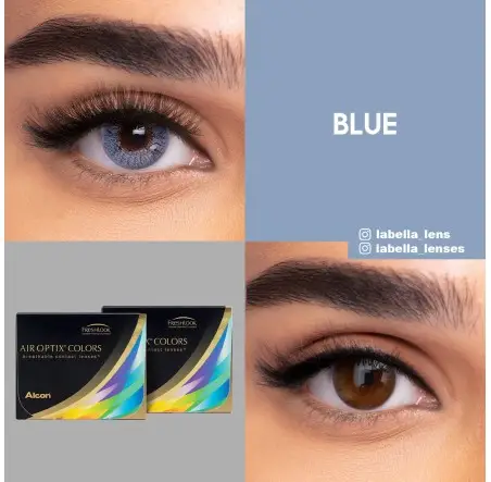 Air Optix Colors Mavi Renk Blue (1 Aylık)
