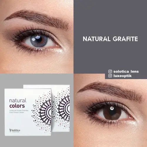Solotica Mavi Renk NC Graphite (1 YIL)