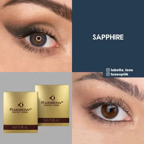Rainbow Natural Mavi Renk Sapphire  (1 Aylık)