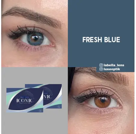 Iconic Fresh Blue Renkli Lens (3 Aylık)