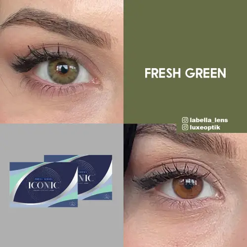 Iconic Fresh Green Renkli Lens (3 Aylık) 