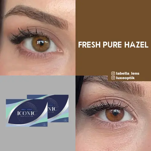 Iconic Fresh Pure Hazel Renkli Lens (3 Aylık) 