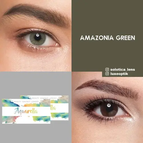 Solotica Yeşil Renk Aquarella Amazonia Green (3 Ay)