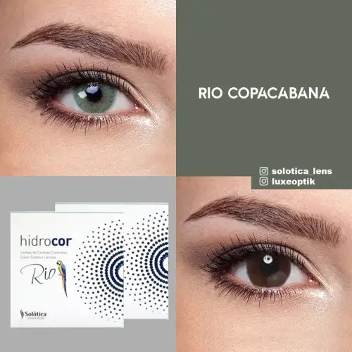 Solotica Yeşil Renk Rio Copacabana (1 YILLIK)