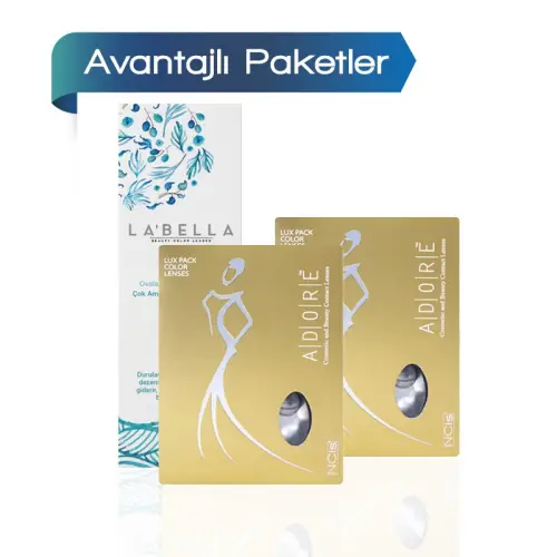 2 Kutu Adore Tri Tone Serisi + Solüsyon