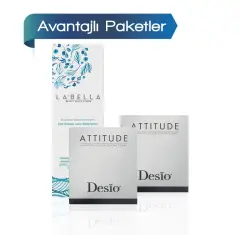 2 Kutu Desio Attitude Quarterly 2 Tone (3 Aylık)  + Solüsyon