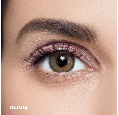 Anastasia Once Yeşil Renk Olivia (GÜNLÜK)