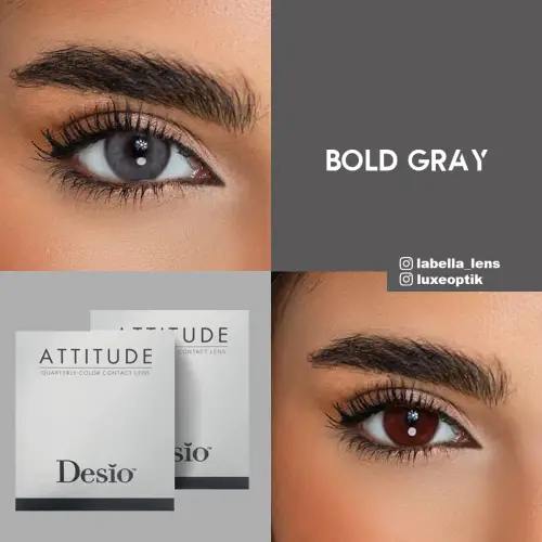 Desio Attitude Quarterly 2 Tone Gri Renk Bold Grey (3 Aylık) 