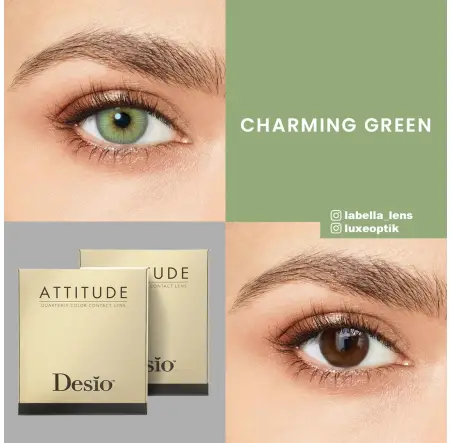 Desio Attitude Quarterly 3 Tone Yeşil Renk Charming Green (3 Aylık)
